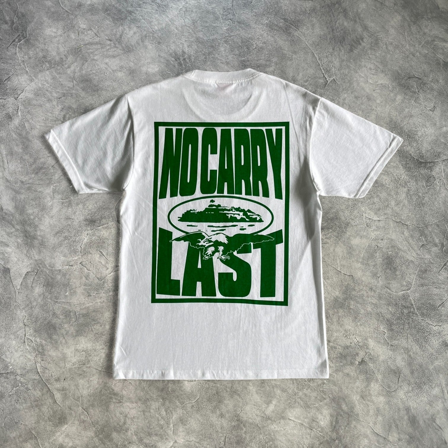 Corteiz No Carry Last T-Shirt White/Green