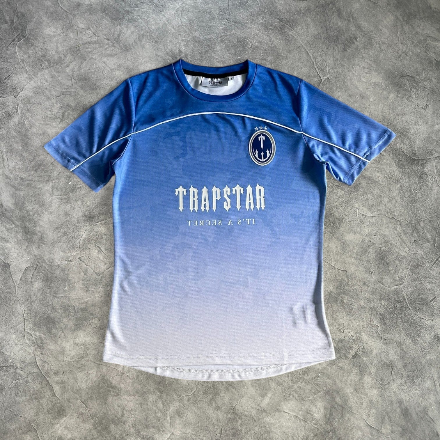 Trapstar Football Jersey Blue/Camo