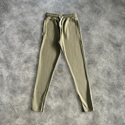Syna Linen Tracksuit Army Green