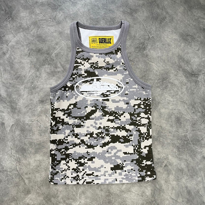 Corteiz Alcatraz Women's Tank Top Camo