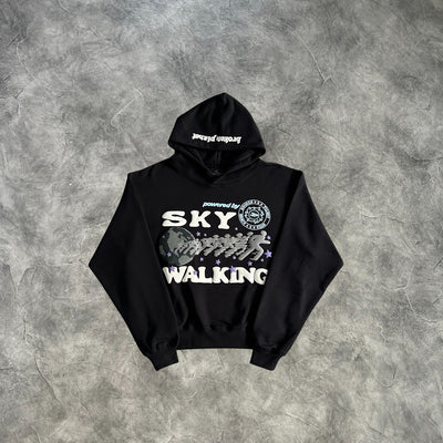 Broken Planet Sky Walking Hoodie Black