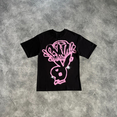 Syna Player T-Shirt Black