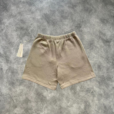 Essentials Fear Of God Basic Shorts Light Wood Brown