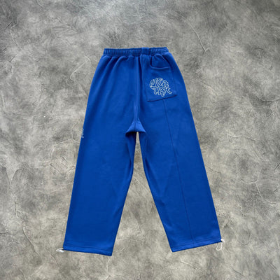 Mertra Colorblock Sports Tracksuit Blue