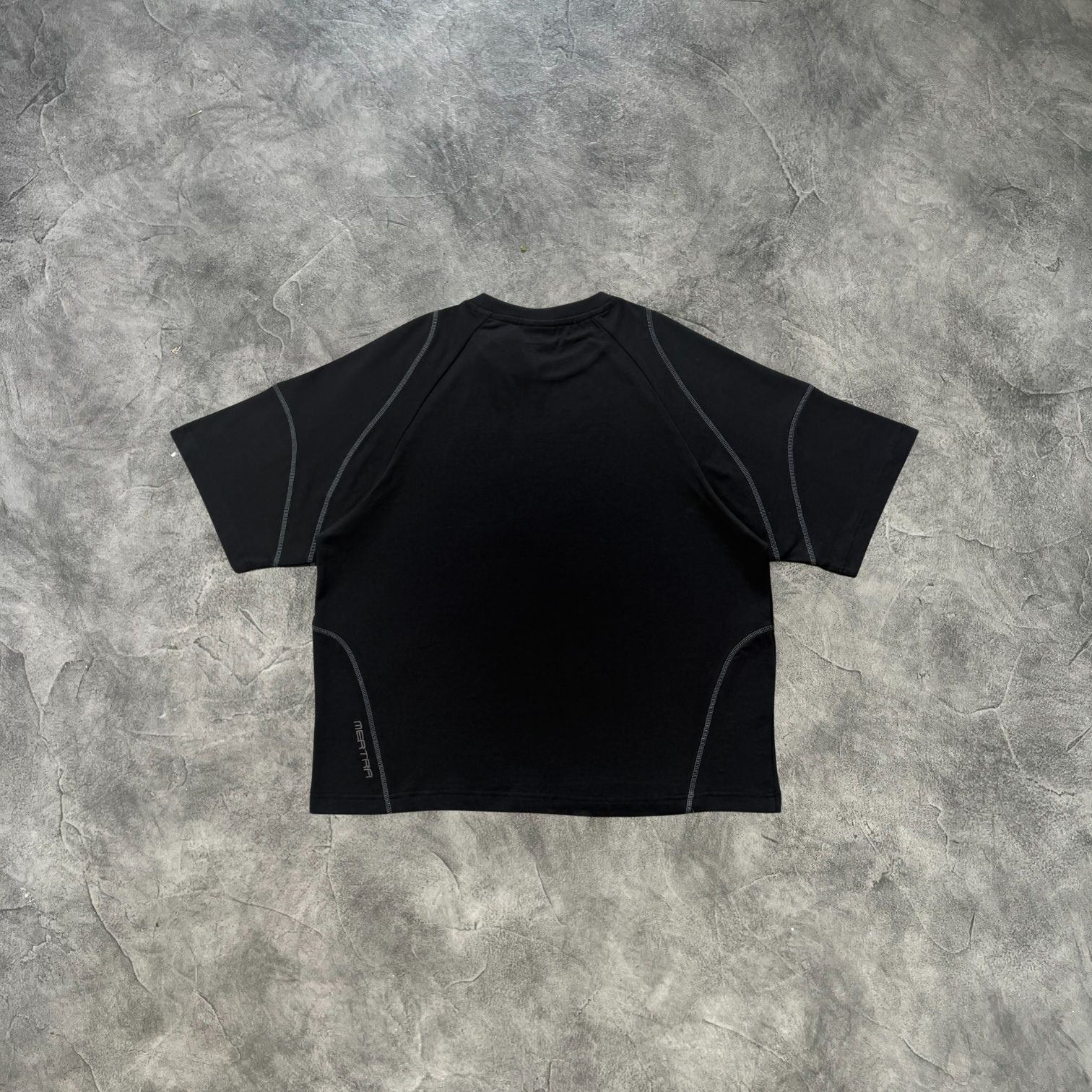 Mertra Stitched T-Shirt Black