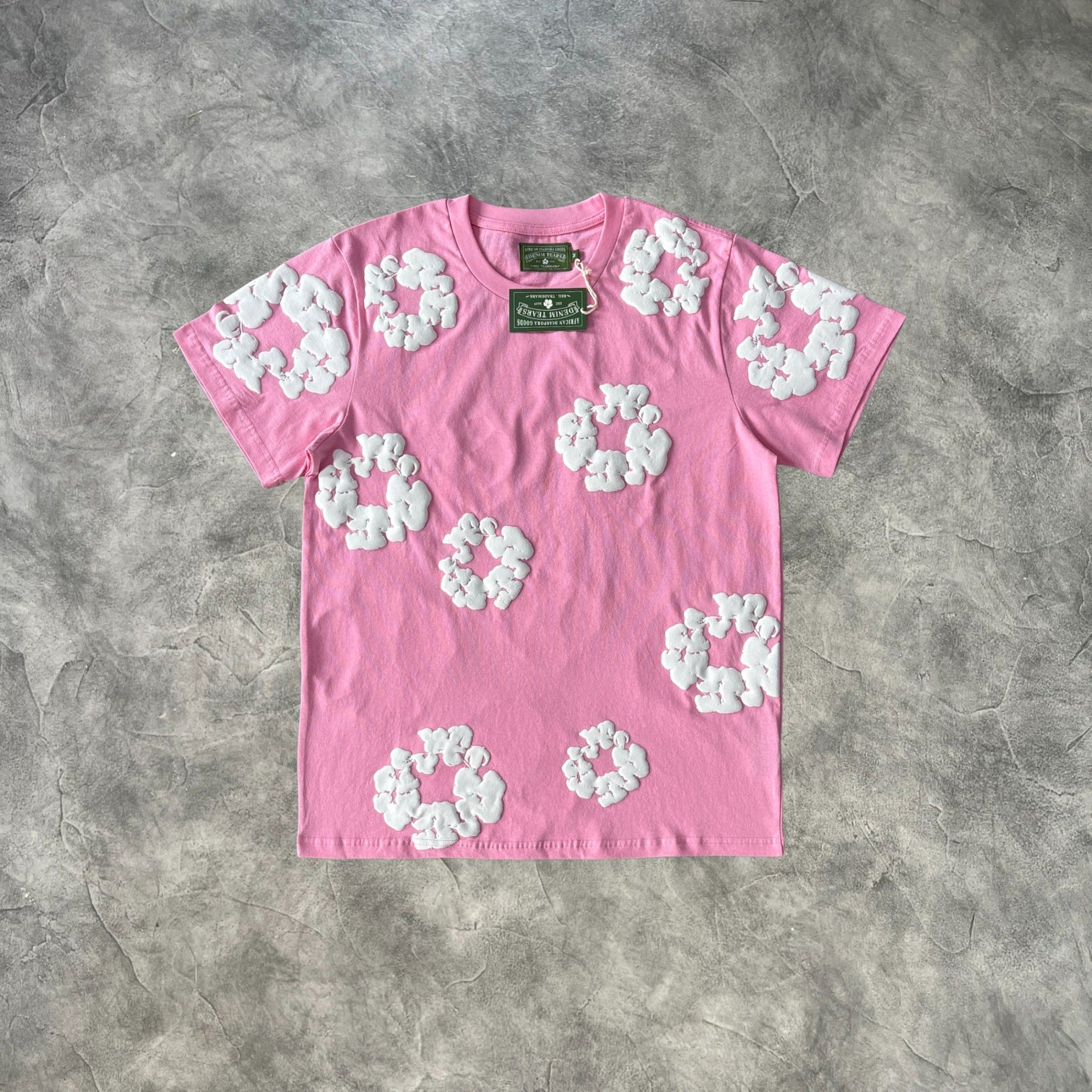 Denim Tears The Cotton Wreath T-Shirt Pink