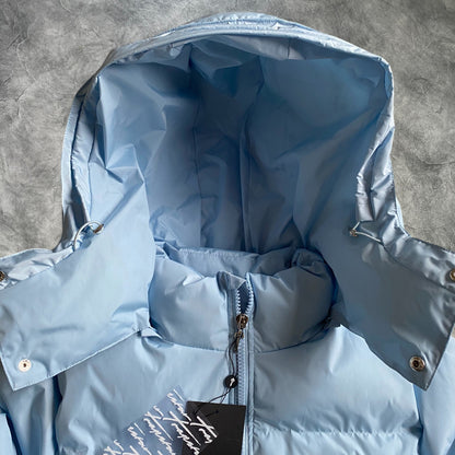 Trapstar Detachable Hooded Puffer Ice Blue