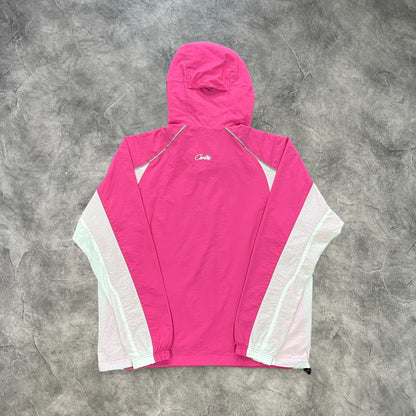 Corteiz Alcatraz Windbreaker Pink/White