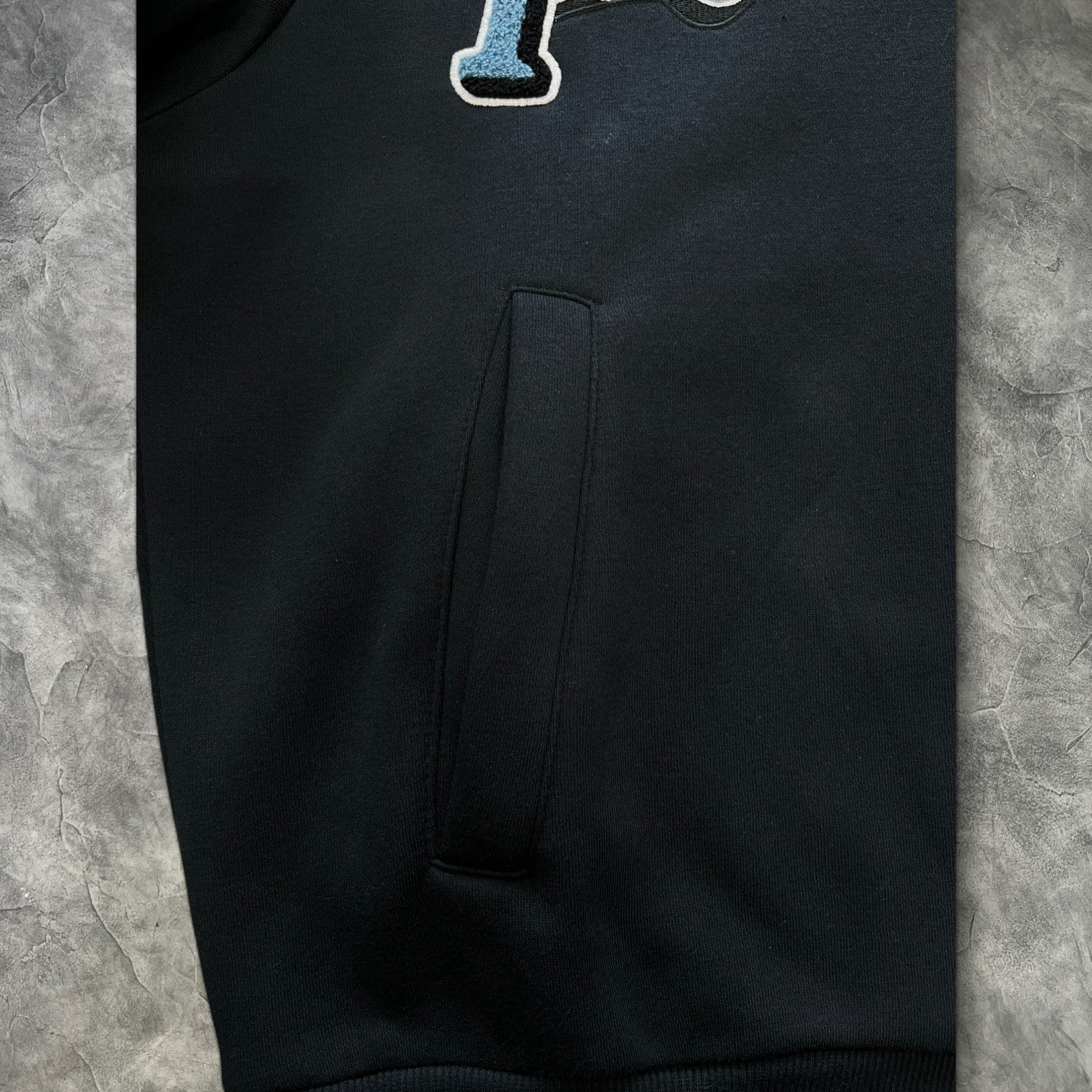 Trapstar Widcard Zip-Up Tracksuit Black/Blue