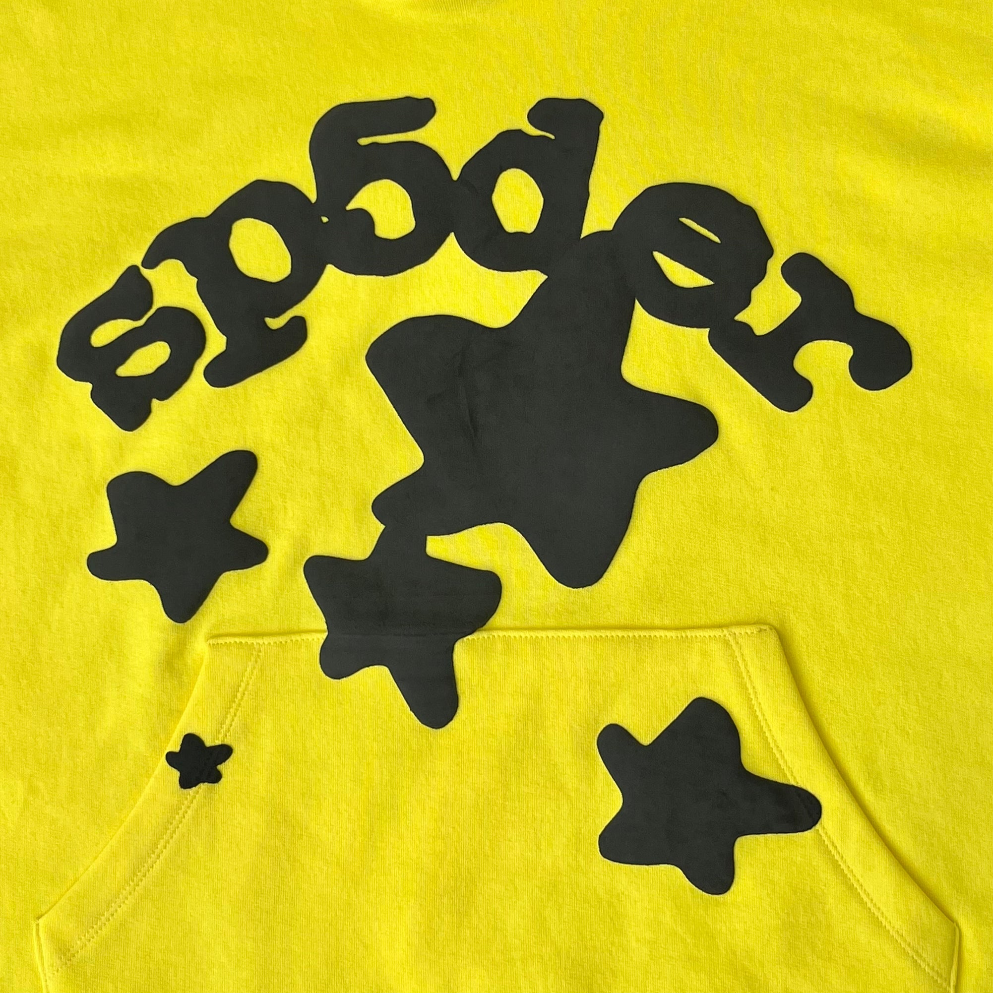 Sp5der Stars Tracksuit Yellow