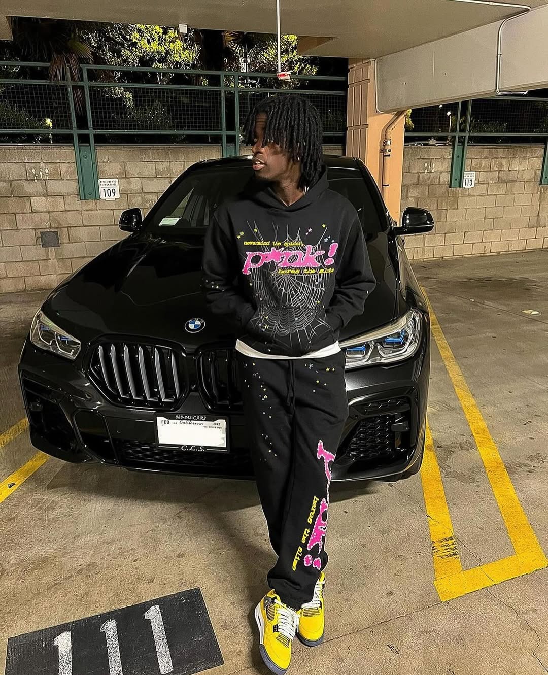 Sp5der Web Candy Tracksuit Black