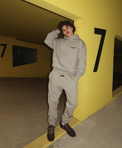 Essentials Fear Of God Hoodie Dark Oatmeal