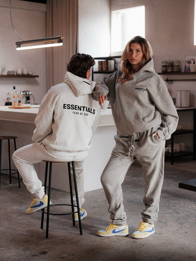Essentials Fear Of God Sweatpants Light Oatmeal