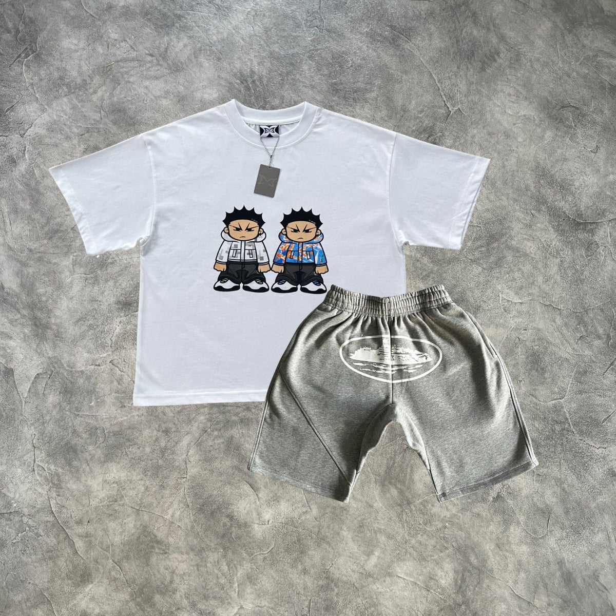 Mertra X Corteiz Manga Twin Lounge Vaulted Set
