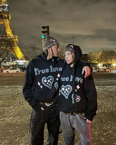 Broken Planet True Love Hoodie Black