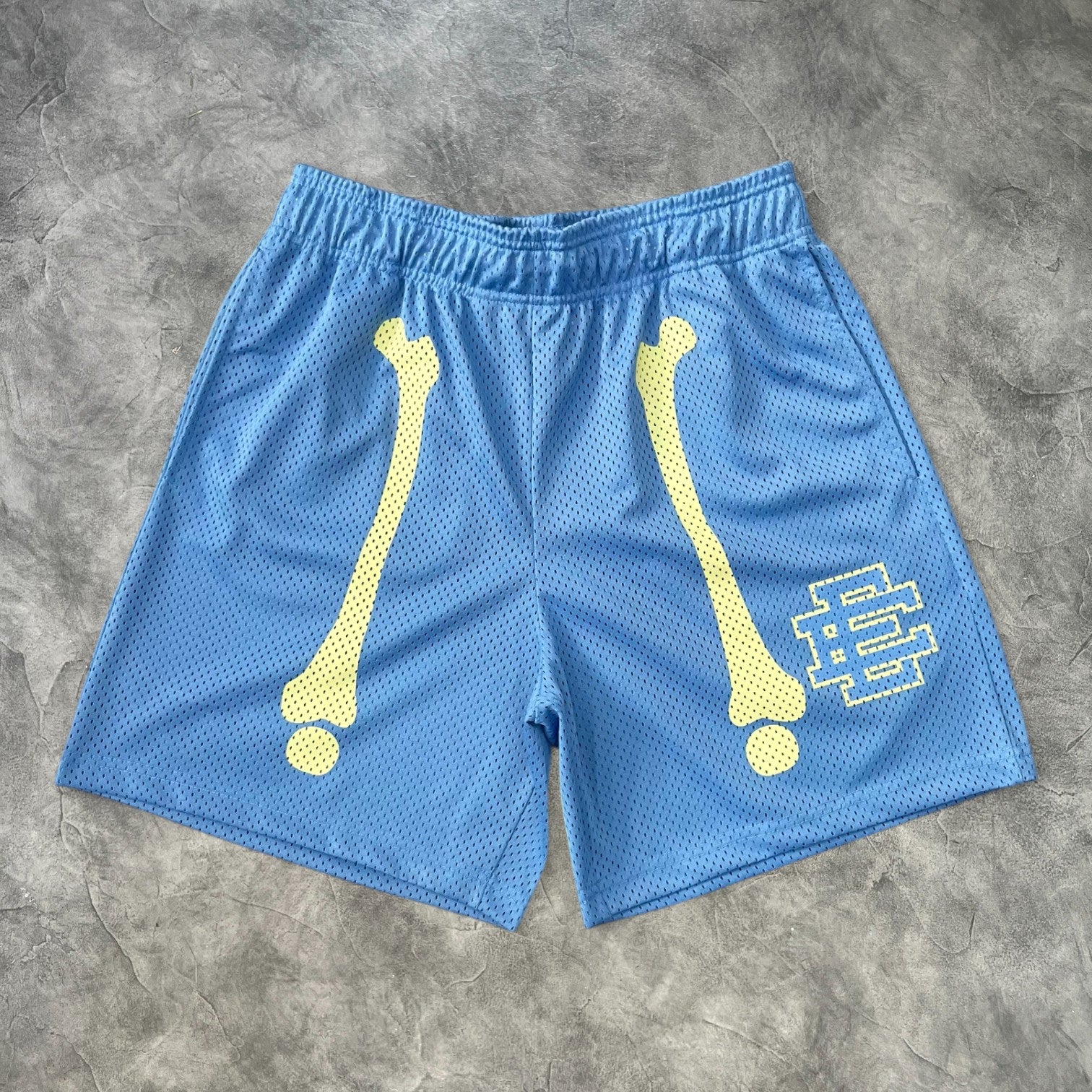 Eric Emanuel Bone Shorts Blue