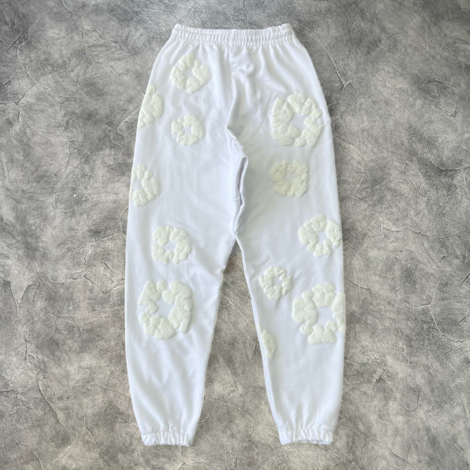 Denim Tears The Cotton Wreath Sweatpants White