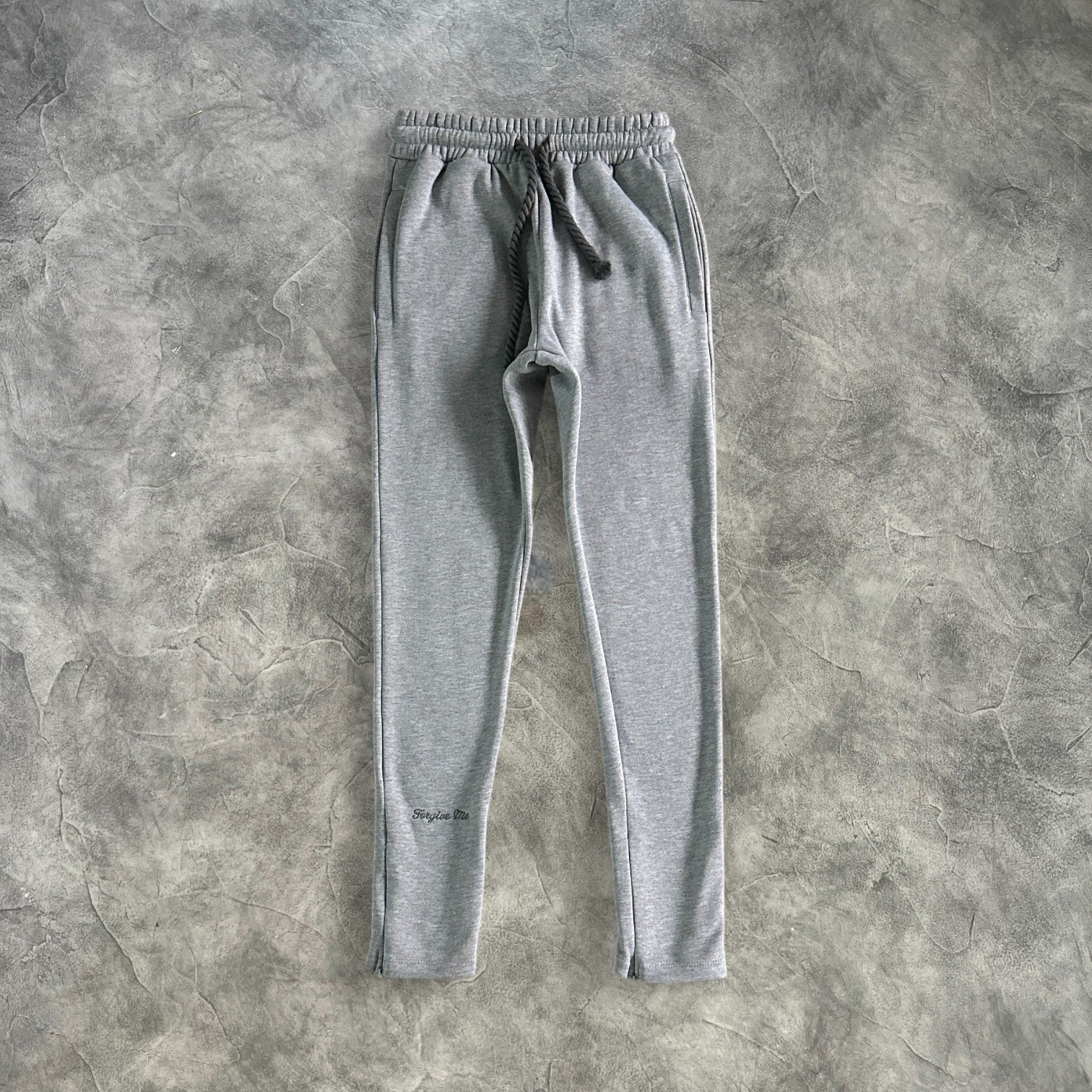 Syna Linen Tracksuit Grey