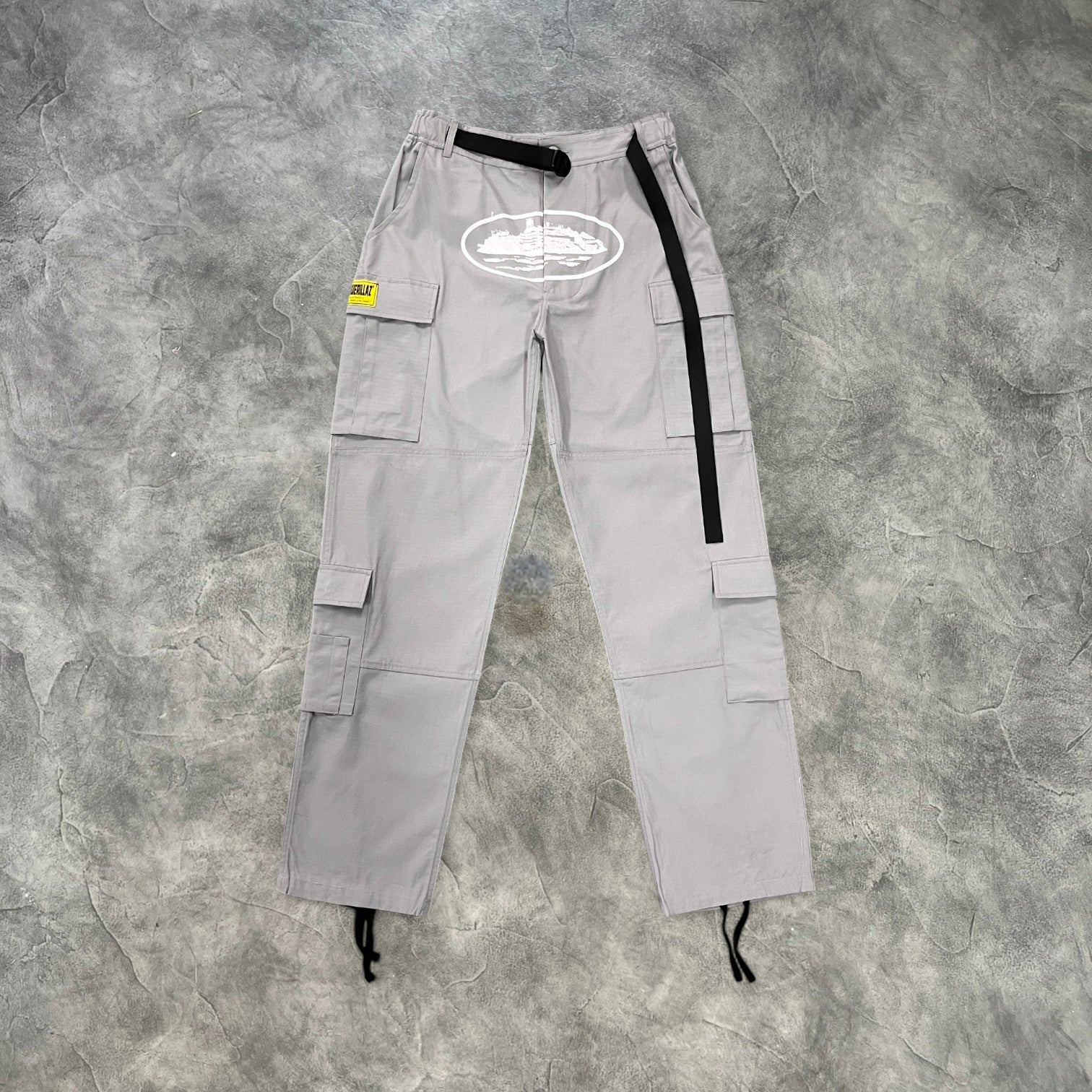 Corteiz Guerilla Cargo Pants Stone Grey