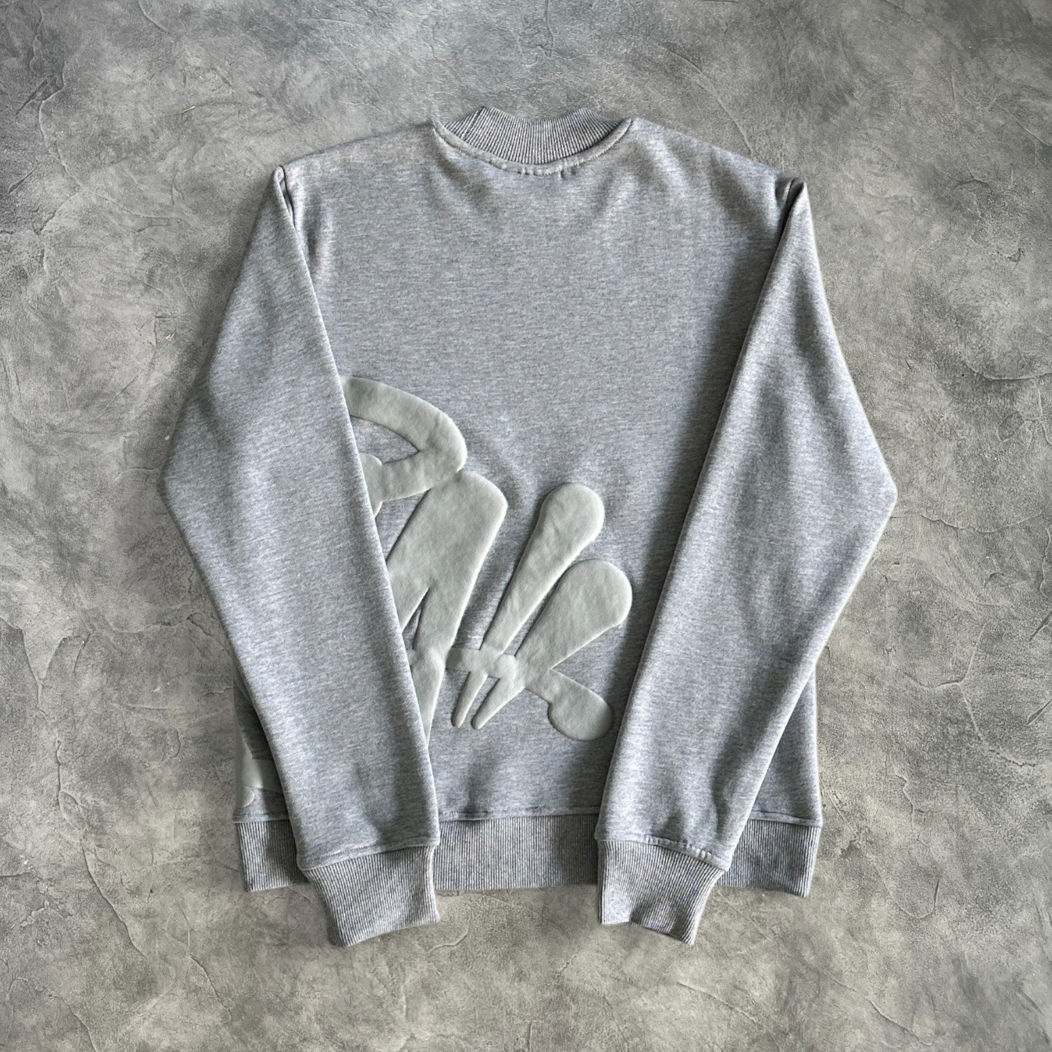 Syna Crew Neck Suit Grey