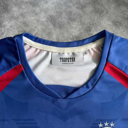 Trapstar Football Jersey Blue/Red