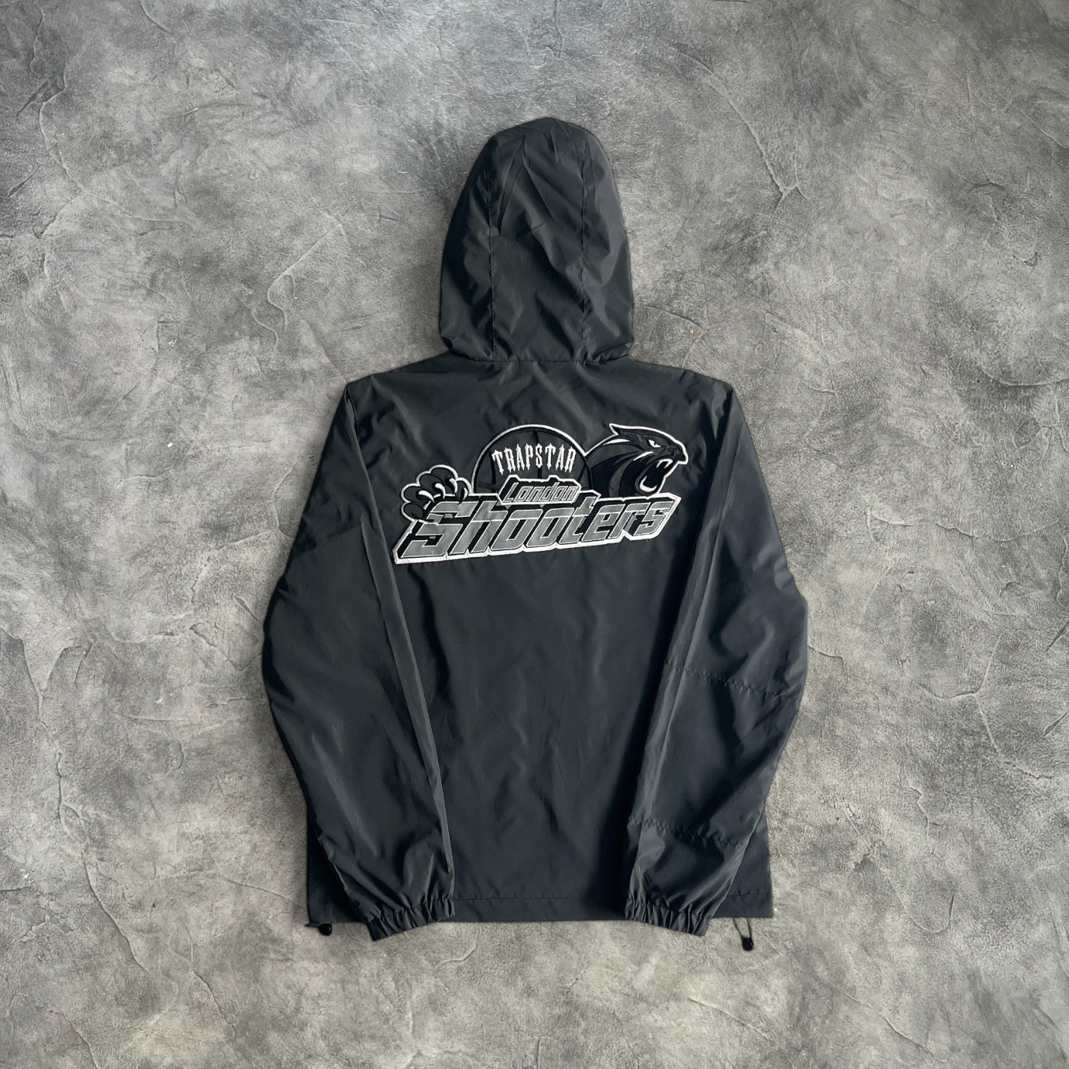 Trapstar Shooters Windbreaker Black/Reflective