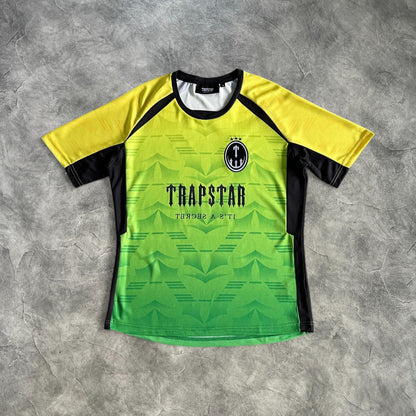 Trapstar Football Jersey Yellow/Black/Green