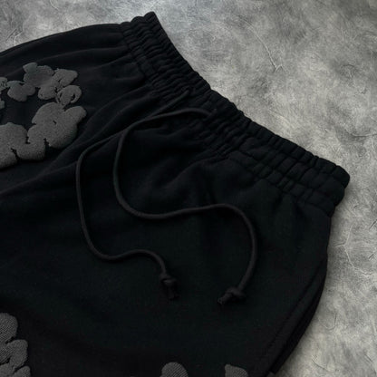 Denim Tears The Cotton Wreath Sweatpants Black/Black