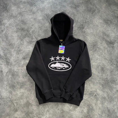 Corteiz Alcatraz 4 Star Tracksuit Black