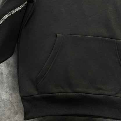 Trapstar Split Arch Hooded Tracksuit Black Edition