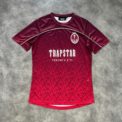 Trapstar Football Jersey Red