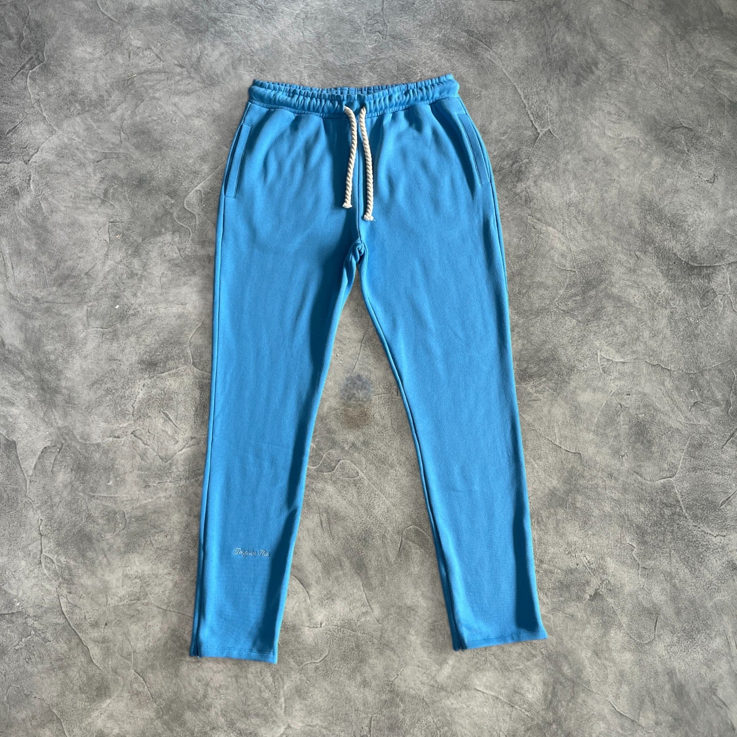 Syna Linen Tracksuit Blue