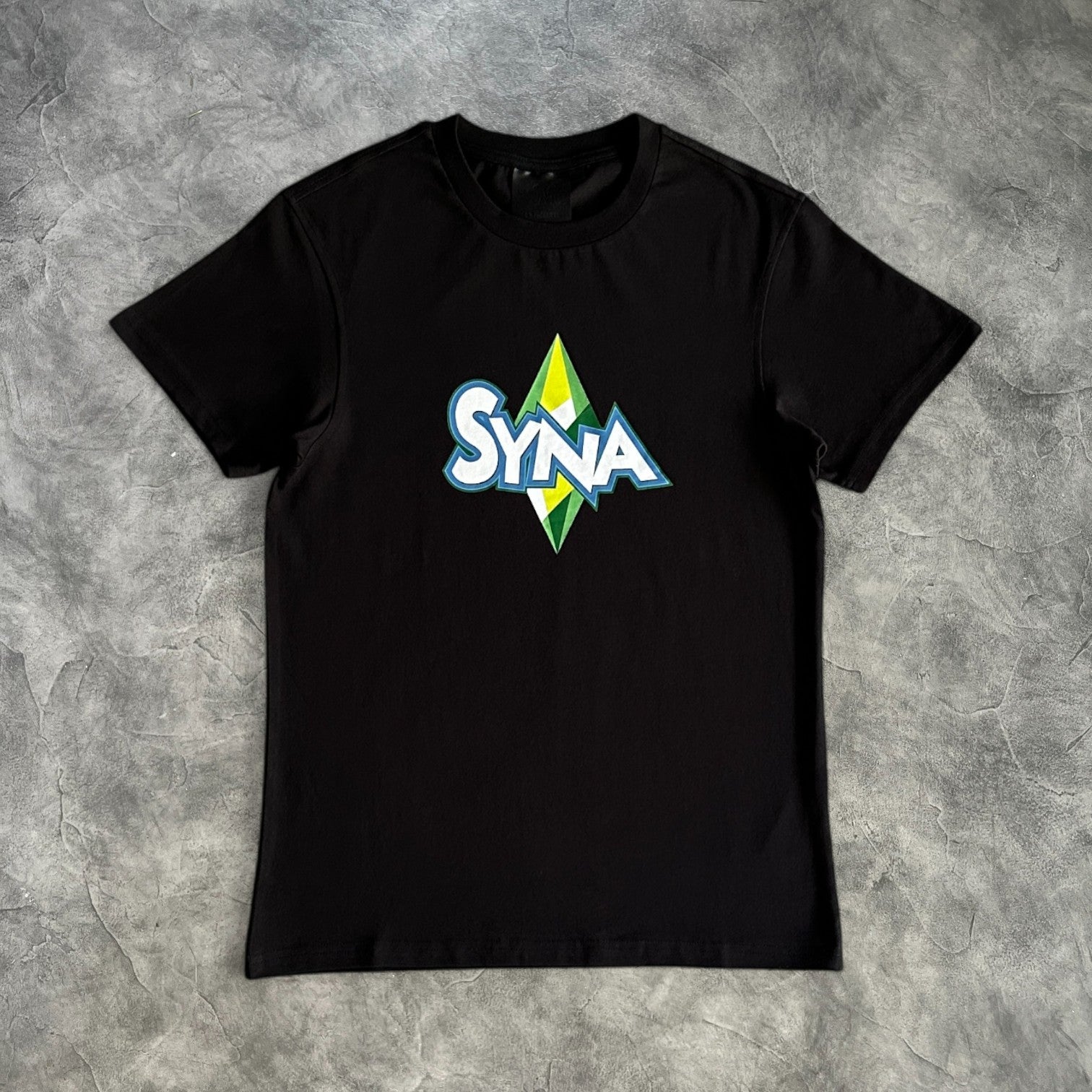 Syna Club T-Shirt Black