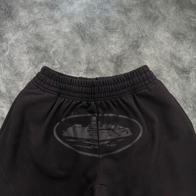Corteiz Alcatraz Basic Shorts Black/Black