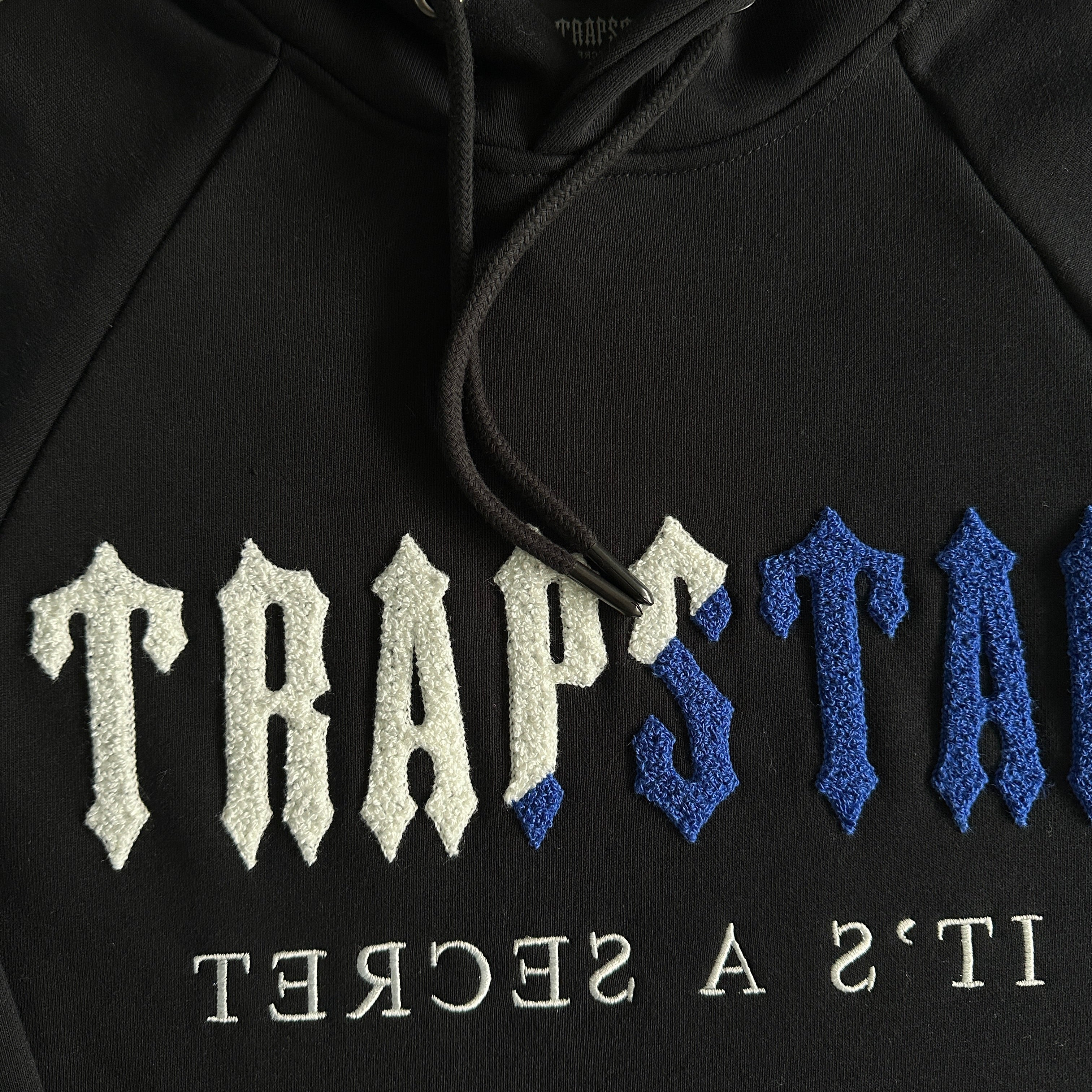 Trapstar Chenille Decoded Tracksuit Black/Blue/White