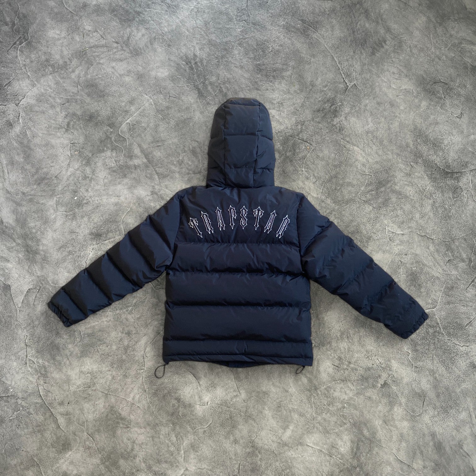 Trapstar Irongate T Badge Hooded Puffer Black