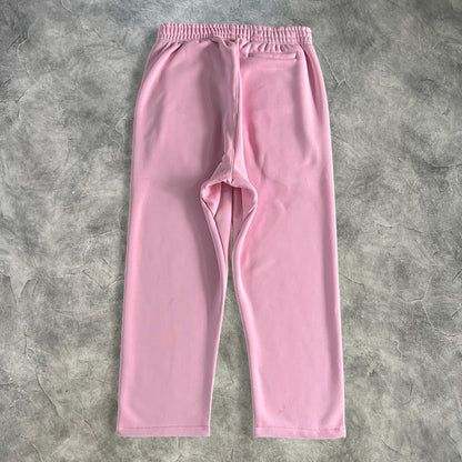 Corteiz Letters Zip-Up Tracksuit Pink