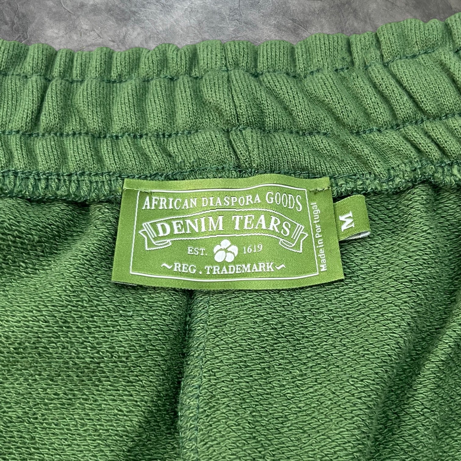 Denim Tears The Cotton Wreath Sweatshorts Green