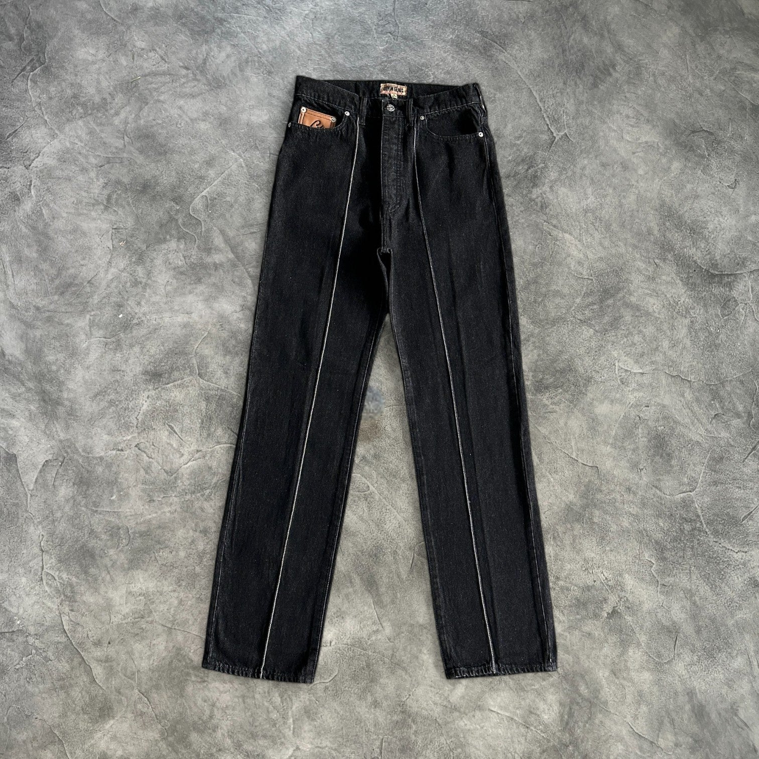 Corteiz C Star Denim Jeans Black