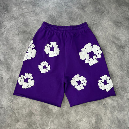 Denim Tears The Cotton Wreath Sweatshorts Purple