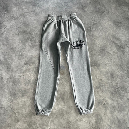 Corteiz Alcatraz 5 Star Tracksuit Grey