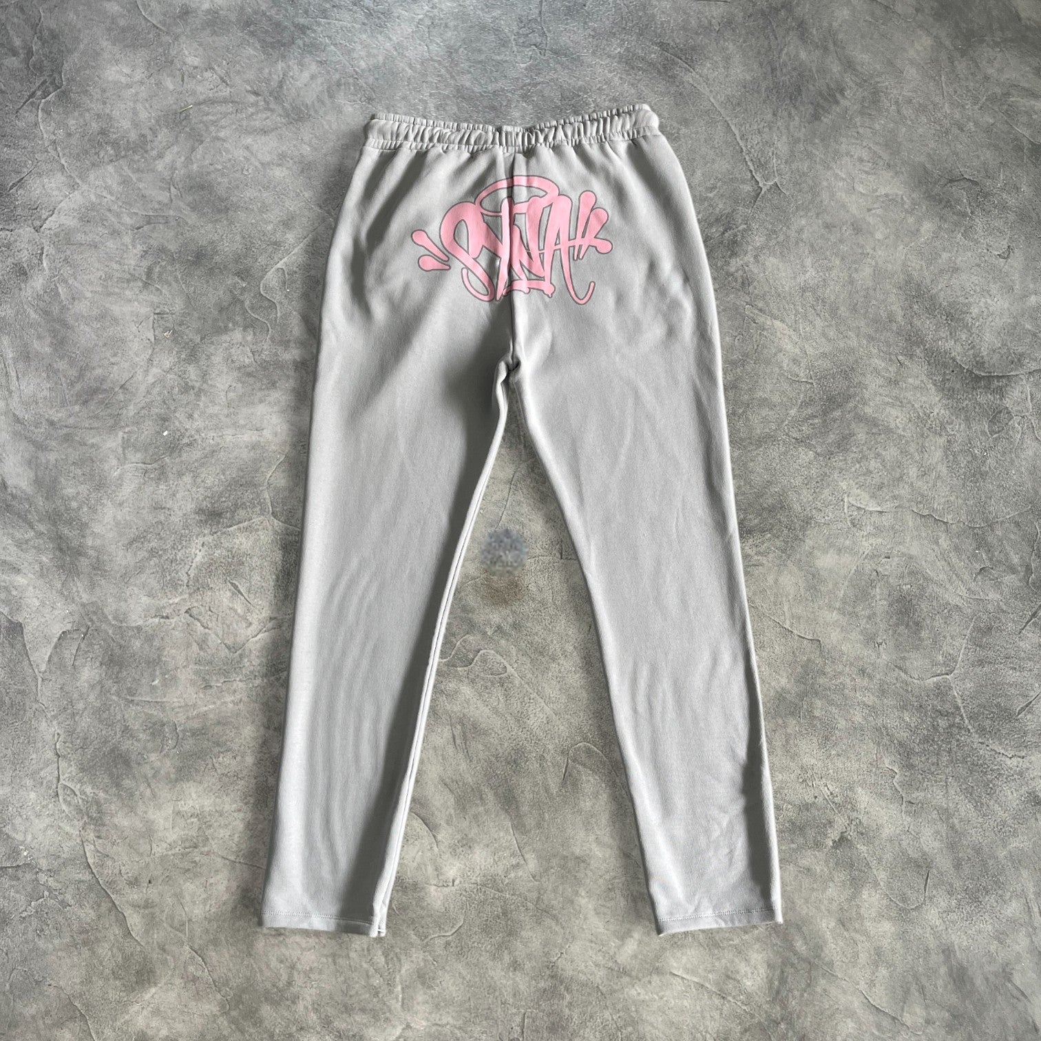 Syna Linen Tracksuit Grey/Pink