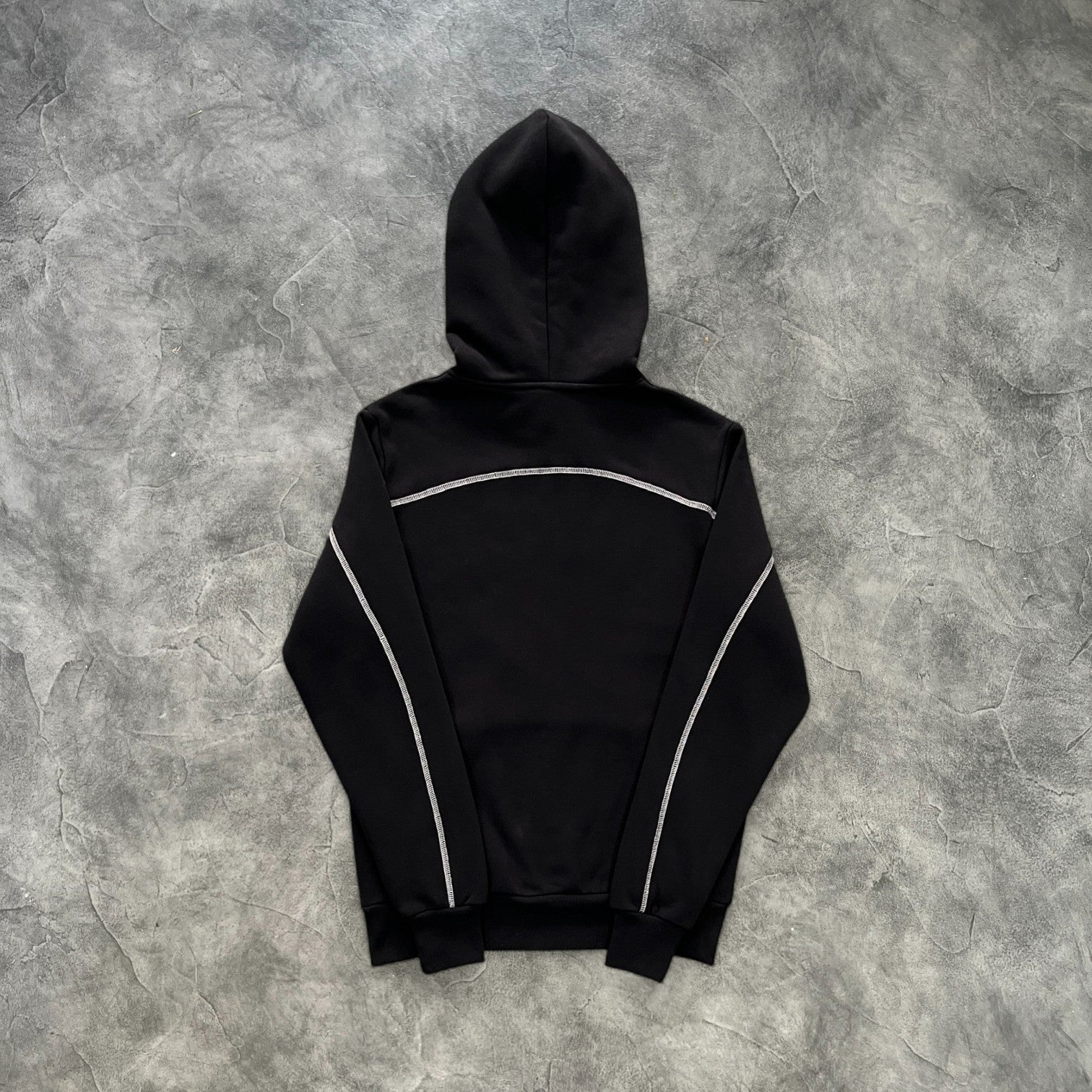 Trapstar Split Arch Hooded Tracksuit Black Edition