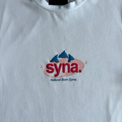 Syna Snow Mountains T-shirt White