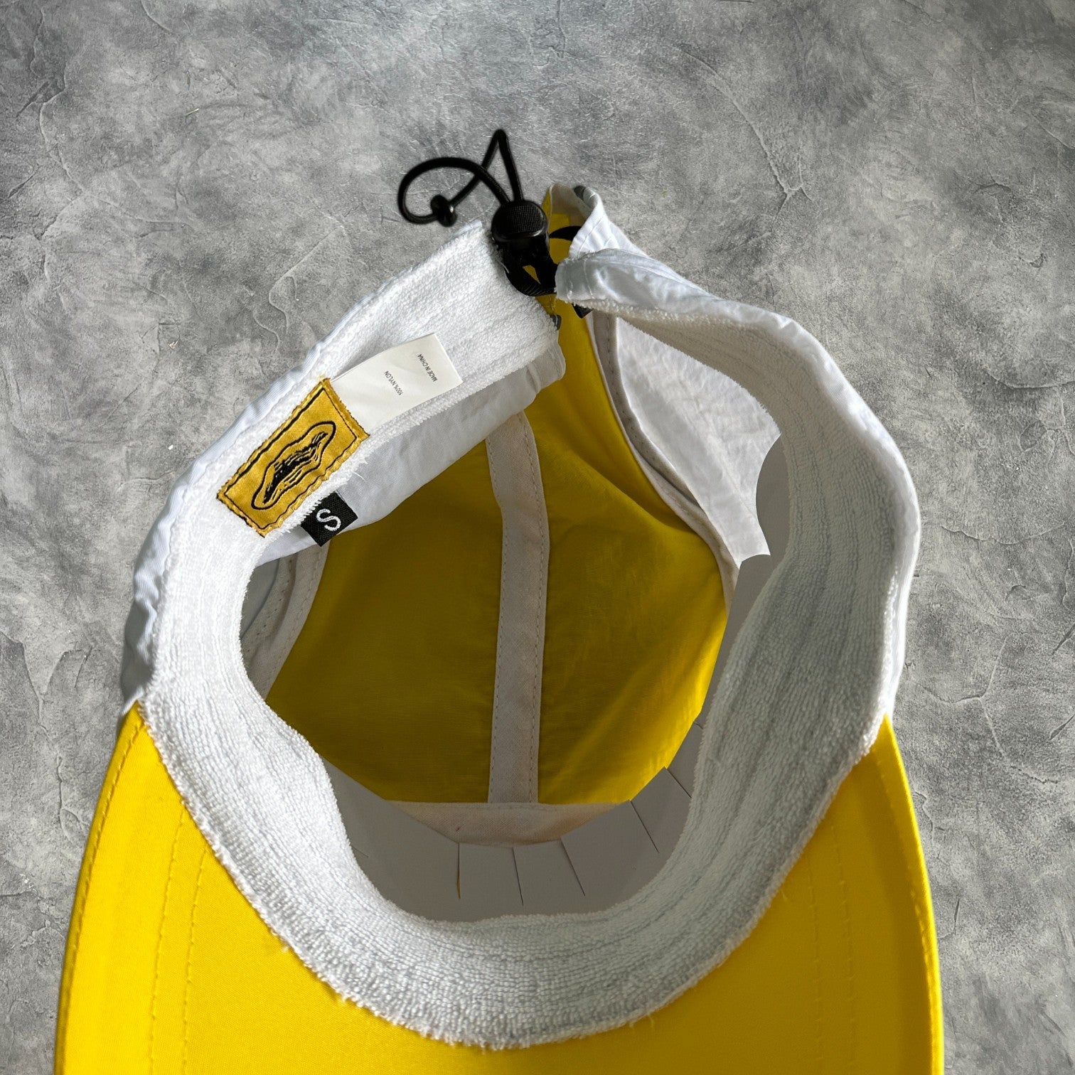 Corteiz Drawstring Hat Yellow