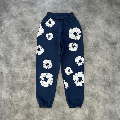 Denim Tears The Cotton Wreath Tracksuit Navy Blue