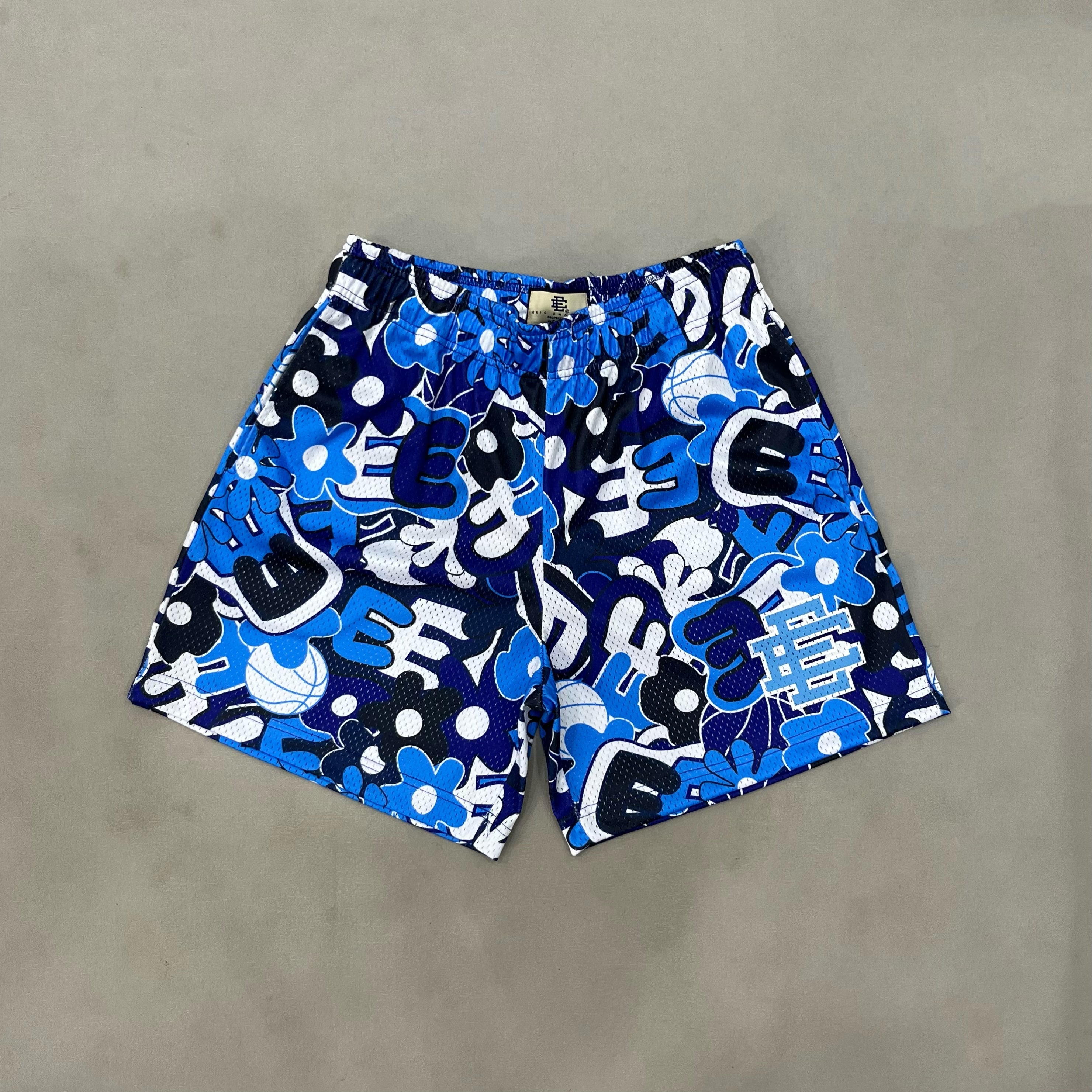 Eric Emanuel Hawaiian Shorts Blue