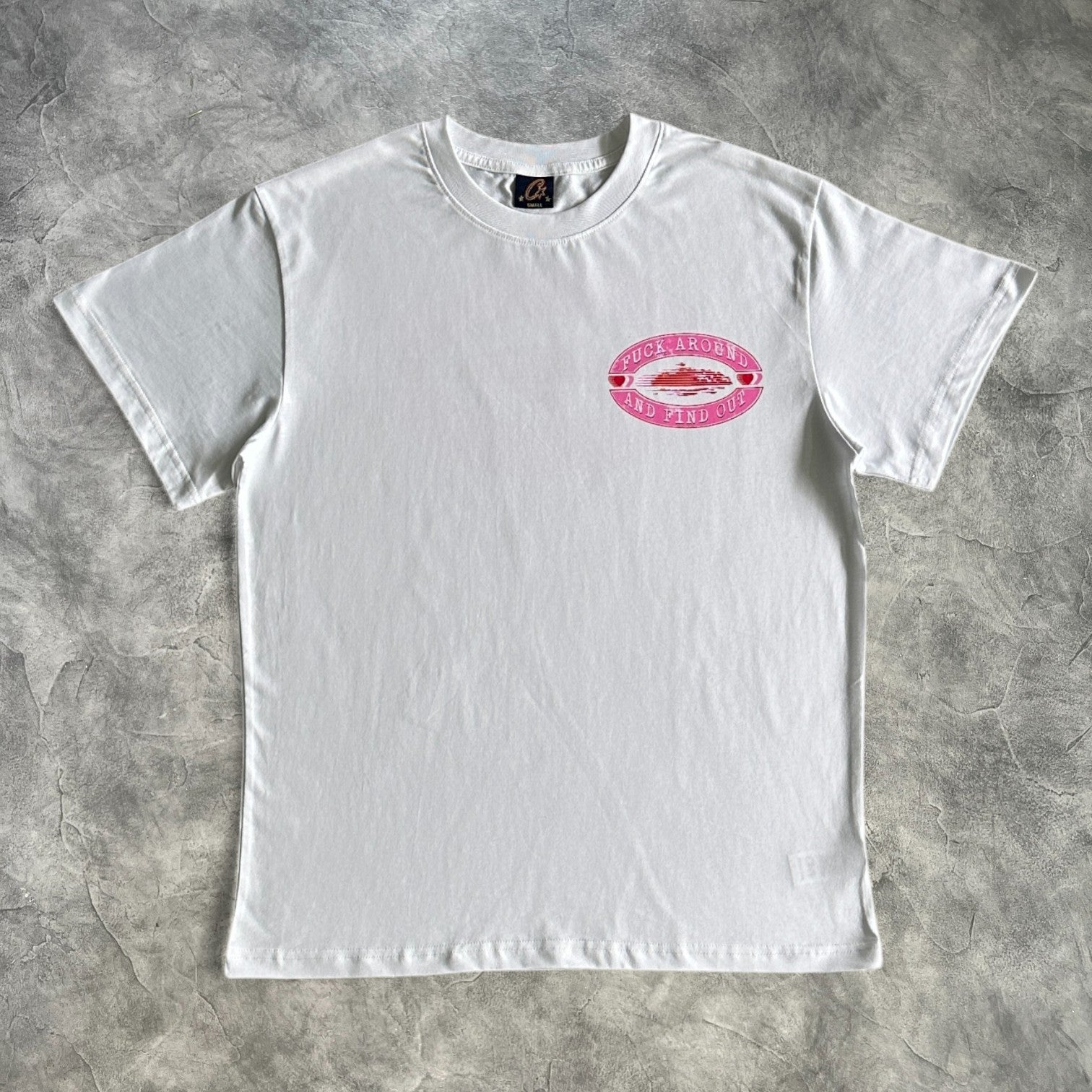 Corteiz Find Out T-Shirt White