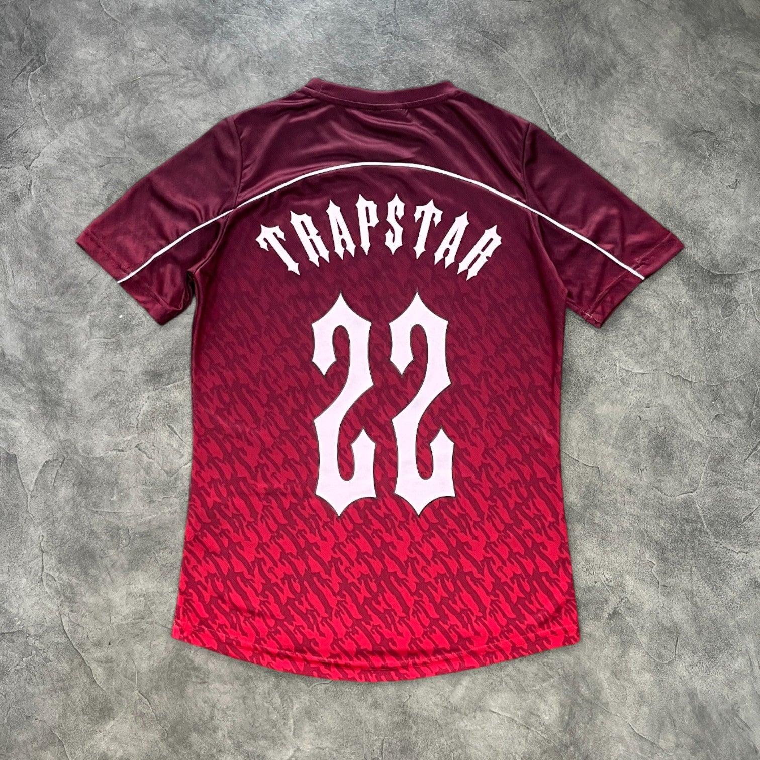 Trapstar Football Jersey Red