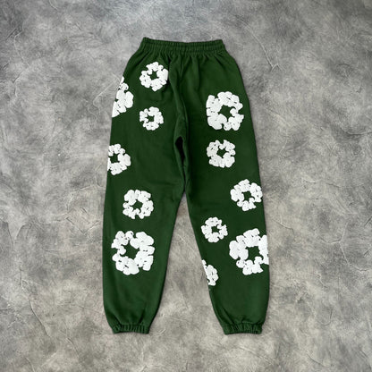 Denim Tears The Cotton Wreath Sweatpants Green